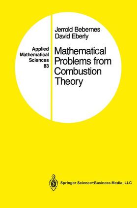 Eberly / Bebernes |  Mathematical Problems from Combustion Theory | Buch |  Sack Fachmedien