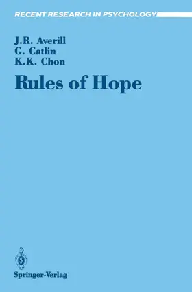 Averill / Catlin / Chon |  Rules of Hope | Buch |  Sack Fachmedien