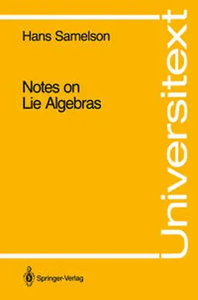 Samelson |  Notes on Lie Algebras | Buch |  Sack Fachmedien