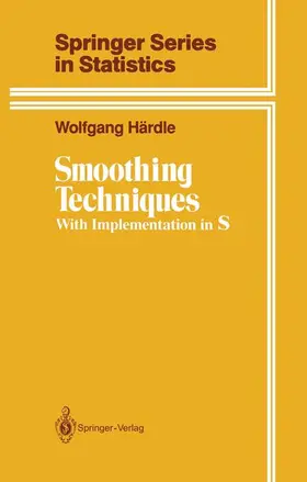 Härdle |  Smoothing Techniques | Buch |  Sack Fachmedien