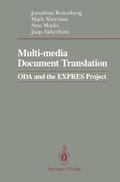 Rosenberg / Sherman / Marks |  Multi-Media Document Translation | Buch |  Sack Fachmedien
