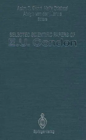 Condon / Barut / Odabasi |  Selected Scientific Papers of E.U. Condon | Buch |  Sack Fachmedien