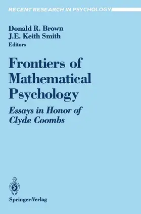 Brown / Smith |  Frontiers of Mathematical Psychology | Buch |  Sack Fachmedien