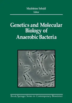Sebald |  Genetics and Molecular Biology of Anaerobic Bacteria | Buch |  Sack Fachmedien
