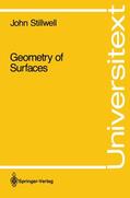Stillwell |  Geometry of Surfaces | Buch |  Sack Fachmedien