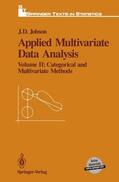 Jobson |  Applied Multivariate Data Analysis | Buch |  Sack Fachmedien