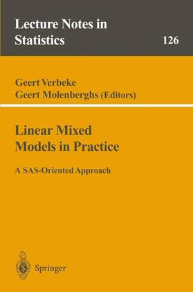 Molenberghs / Verbeke |  Linear Mixed Models in Practice | Buch |  Sack Fachmedien
