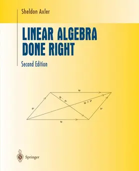 Axler |  Linear Algebra Done Right | Buch |  Sack Fachmedien