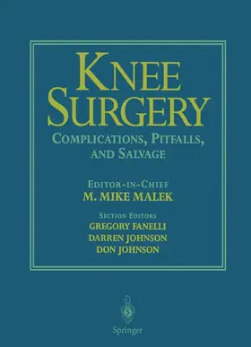 Malek |  Knee Surgery | Buch |  Sack Fachmedien