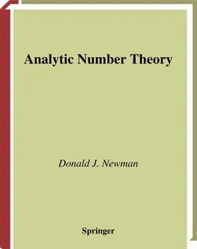 Neuman / Newman |  Analytic Number Theory | Buch |  Sack Fachmedien