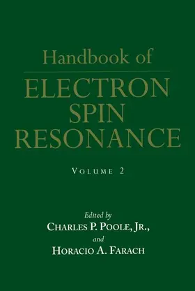 Farach / Poole |  Handbook of Electron Spin Resonance | Buch |  Sack Fachmedien