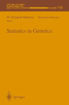 Geisser / Halloran |  Statistics in Genetics | Buch |  Sack Fachmedien