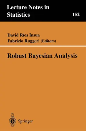 Rios Insua / Ruggeri |  Robust Bayesian Analysis | Buch |  Sack Fachmedien