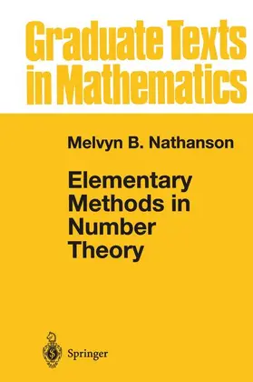 Nathanson |  Elementary Methods in Number Theory | Buch |  Sack Fachmedien