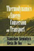 Vos / Sieniutycz |  Thermodynamics of Energy Conversion and Transport | Buch |  Sack Fachmedien