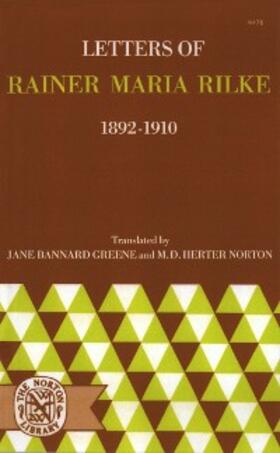 Rilke |  Letters of Rainer Maria Rilke, 1892-1910 | eBook | Sack Fachmedien