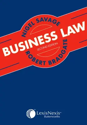 Savage / Bradgate |  Savage and Bradgate: Business Law | Buch |  Sack Fachmedien