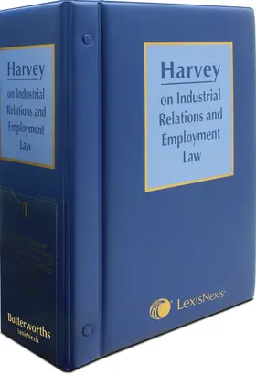 Napier / Thompson / Brennan |  Harvey on Industrial Relations and Employment Law | Loseblattwerk |  Sack Fachmedien