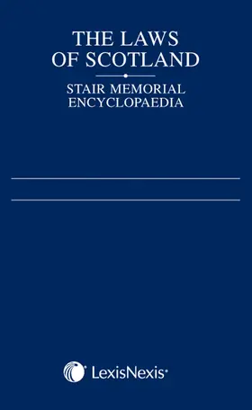  The Laws of Scotland: Stair Memorial Encyclopaedia Service | Loseblattwerk |  Sack Fachmedien