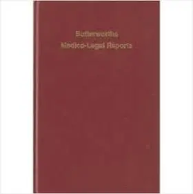 Fennell / Harpwood / Johnson |  Butterworths Medico-Legal Reports Set | Buch |  Sack Fachmedien