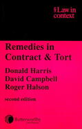 Harris / Campbell / Halson |  Remedies in Contract and Tort | Buch |  Sack Fachmedien