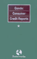 Pearson / Johnstone / Rosenthal |  Goode: Consumer Credit Reports | Loseblattwerk |  Sack Fachmedien