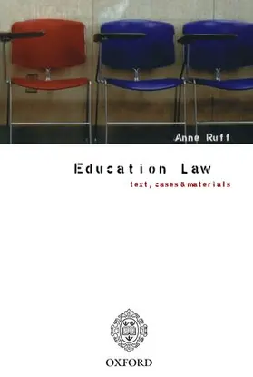 Ruff |  Education Law | Buch |  Sack Fachmedien