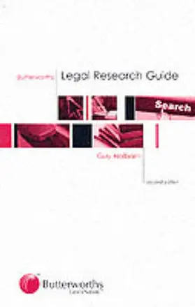 Holborn |  Butterworths Legal Research Guide | Buch |  Sack Fachmedien