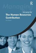 Stevens / Jeynes / Cotena |  Managing Risk: The Human Resources Contribution | Buch |  Sack Fachmedien