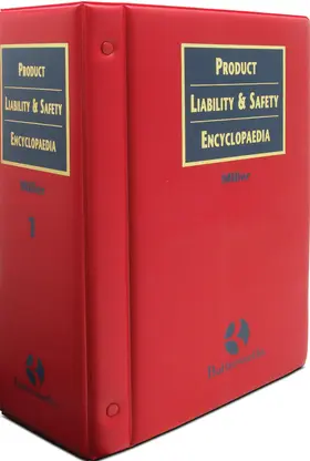 Medvinkaia / Kingham / Gun Cuninghame |  Miller: Product Liability and Safety Encyclopaedia | Loseblattwerk |  Sack Fachmedien