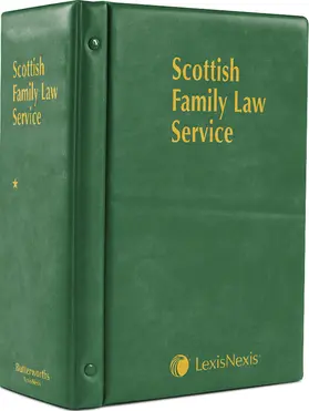 Cartwright / Kearney / Malcolm |  Butterworths Scottish Family Law Service | Loseblattwerk |  Sack Fachmedien