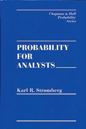 Stromberg |  Probability For Analysts | Buch |  Sack Fachmedien