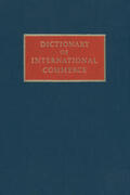 Miller |  Dictionary of International Commerce | Buch |  Sack Fachmedien