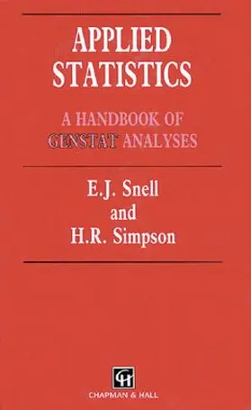Snell / Simpson |  Applied Statistics | Buch |  Sack Fachmedien