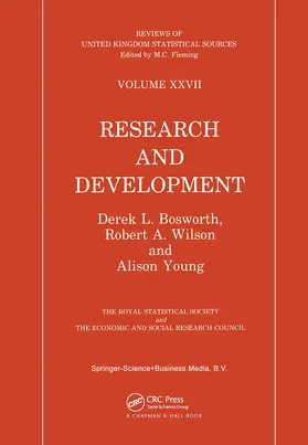 Wilson / Bosworth / Young |  Research and Development Statistics | Buch |  Sack Fachmedien