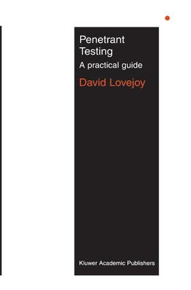 Lovejoy | Penetrant Testing | Buch | 978-0-412-38700-5 | sack.de