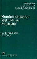 Fang / Wang |  Number-Theoretic Methods in Statistics | Buch |  Sack Fachmedien