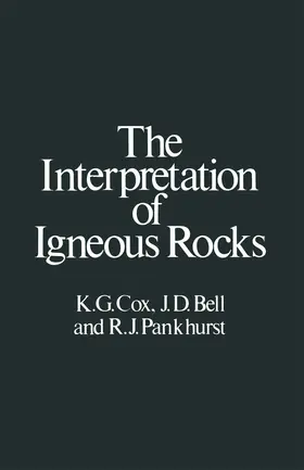 Cox |  The Interpretation of Igneous Rocks | Buch |  Sack Fachmedien