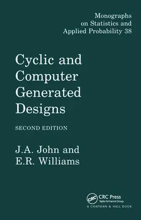 John / Williams |  Cyclic and Computer Generated Designs, Second Edition | Buch |  Sack Fachmedien