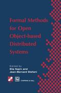 Stefani / Najm |  Formal Methods for Open Object-based Distributed Systems | Buch |  Sack Fachmedien