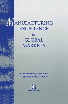 Eversheim |  Manufacturing Excellence in Global Markets | Buch |  Sack Fachmedien