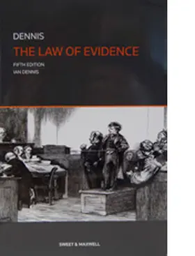 Dennis |  The Law of Evidence | Buch |  Sack Fachmedien