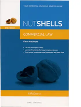 Macintyre |  Nutshells Commercial Law | Buch |  Sack Fachmedien