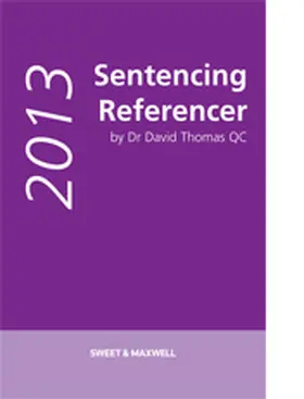 Thomas |  Sentencing Referencer | Buch |  Sack Fachmedien