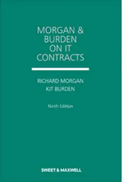 Morgan / Burden |  Morgan and Burden on IT Contracts | Buch |  Sack Fachmedien