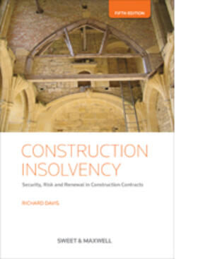 Davis |  Construction Insolvency | Buch |  Sack Fachmedien