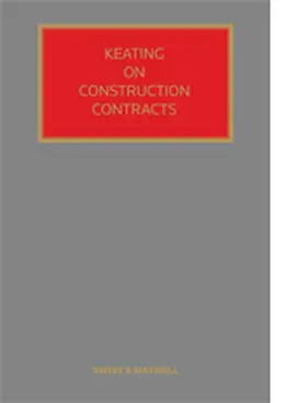 Ramsey / Furst |  Keating on Construction Contracts | Buch |  Sack Fachmedien