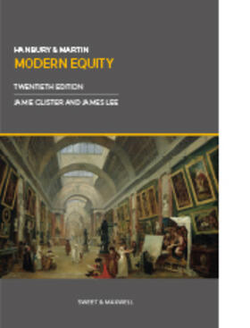 Lee / Glister | Hanbury & Martin: Modern Equity | Buch | 978-0-414-03240-8 | sack.de