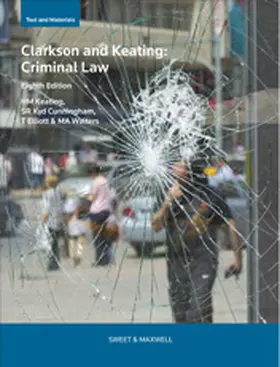 Keating / Cunningham / Walters |  Criminal Law: Text and Materials | Buch |  Sack Fachmedien