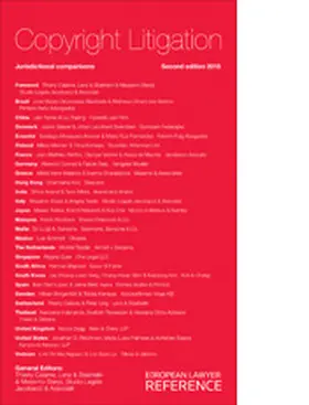 Calame / Sterpi |  Copyright Litigation | Buch |  Sack Fachmedien
